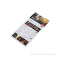Pubblicità di colori di stampa personalizzata A4 Flyers brochures